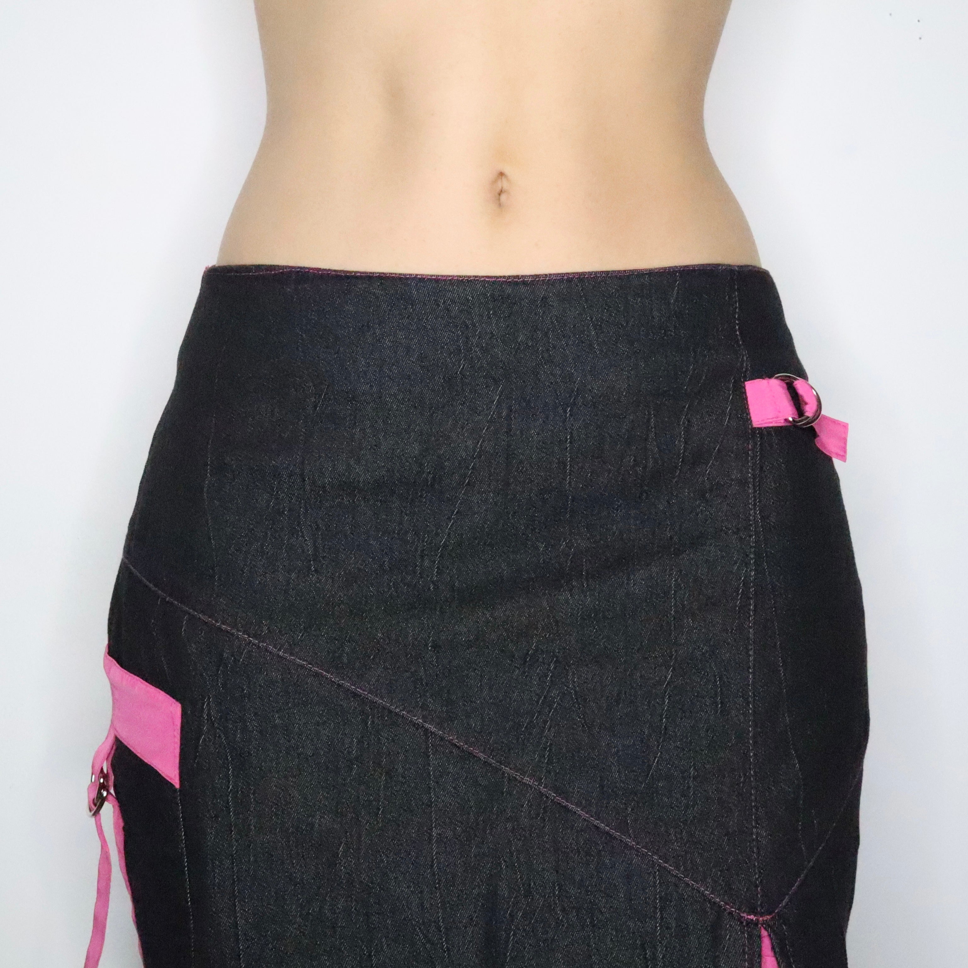 French Cargo Maxi Skirt (S-M)