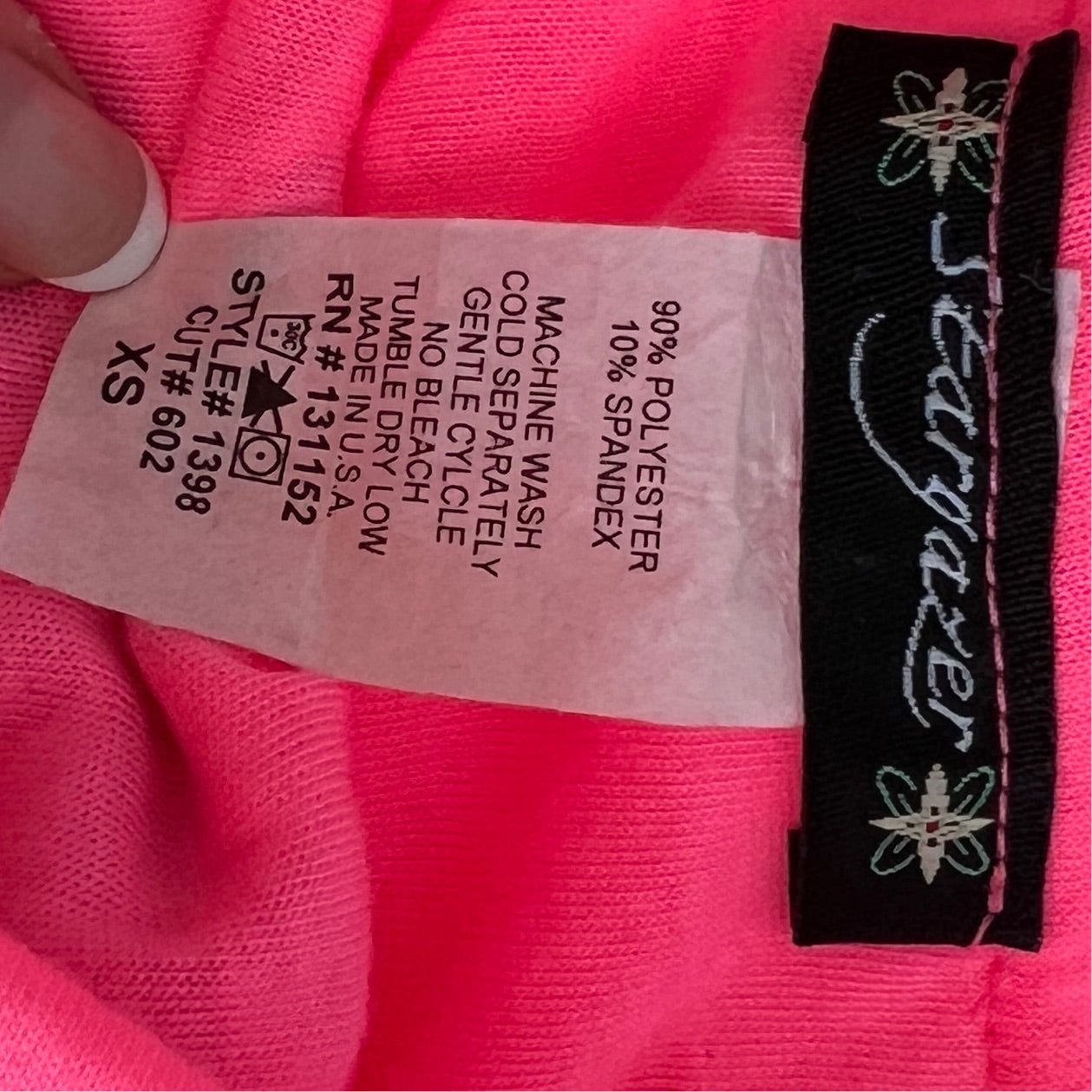 Y2k spring break tube top (XS/S)