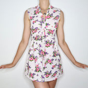 70s Babydoll Mini Dress (S/M)
