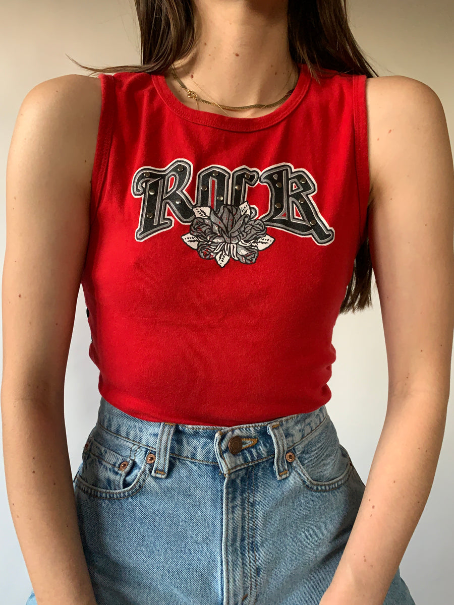 Vintage 1990s Rock Tank