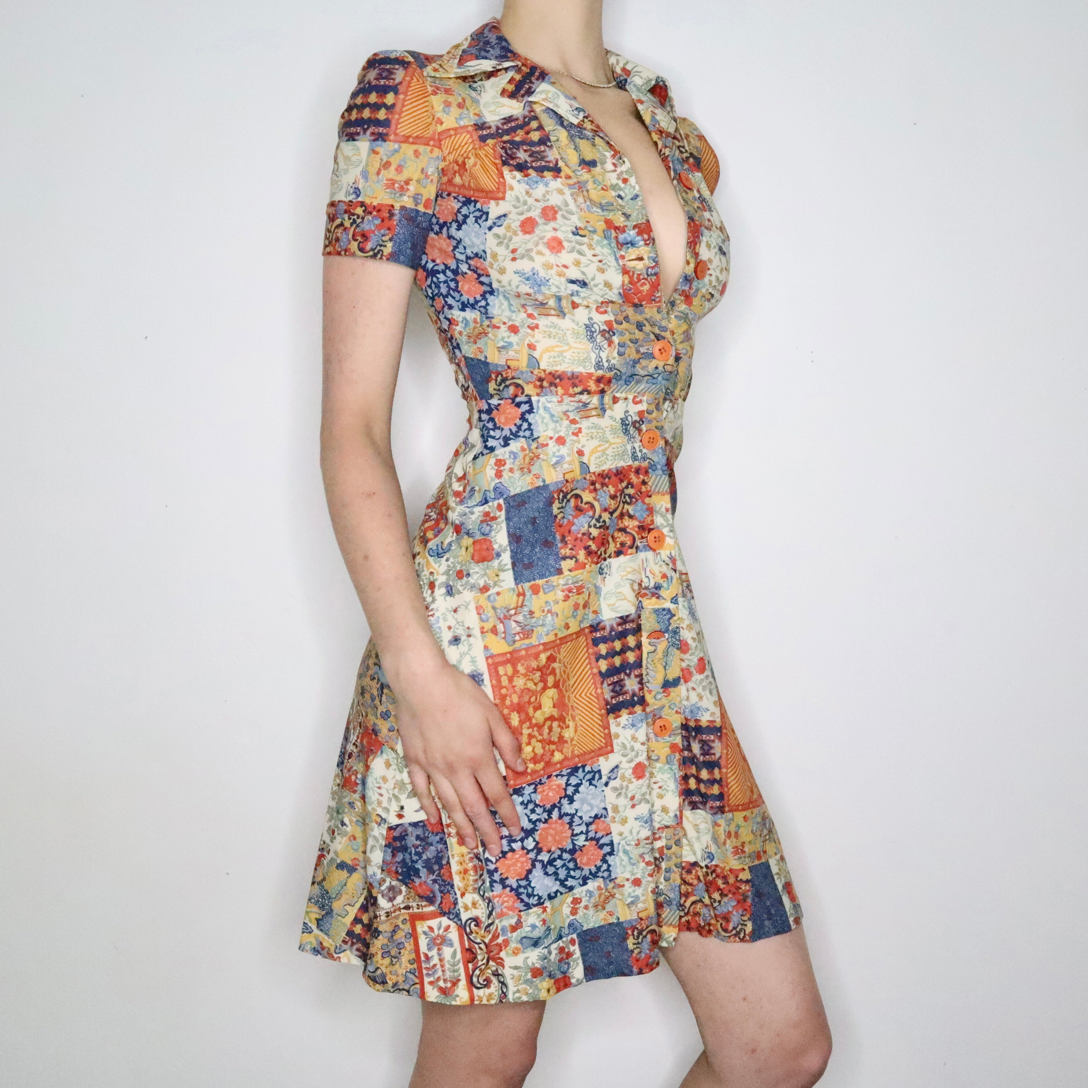 Rare Novelty Print Dress (XS)