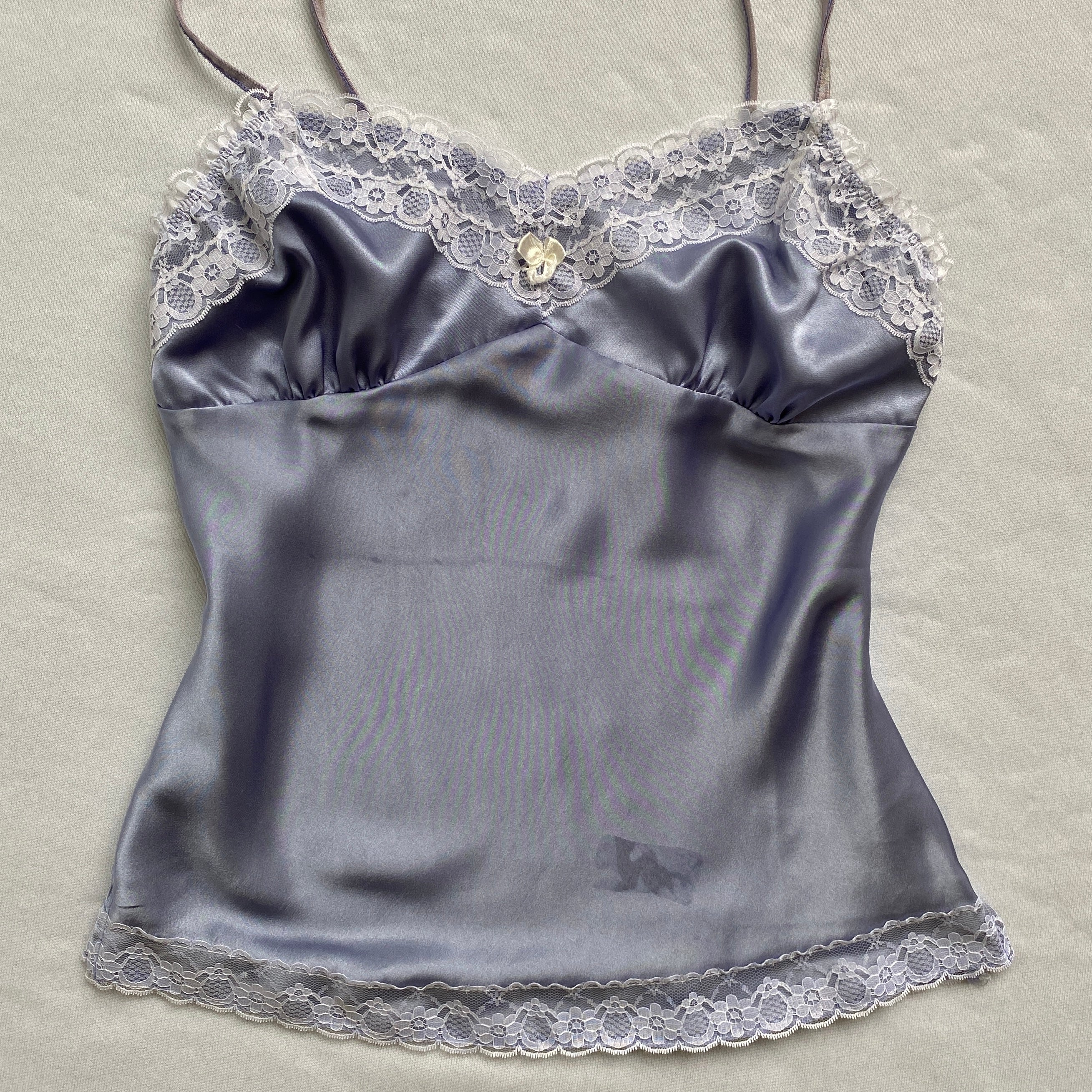 Vintage lavender lace cami