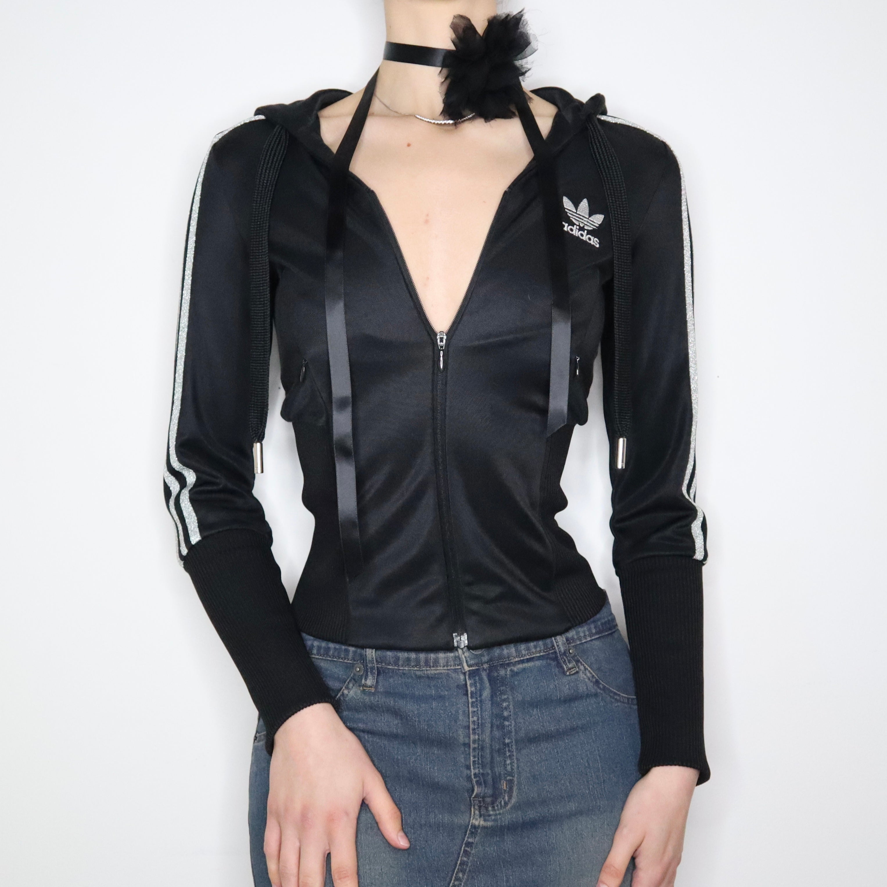 Adidas Zip Up Track Jacket (XS) 