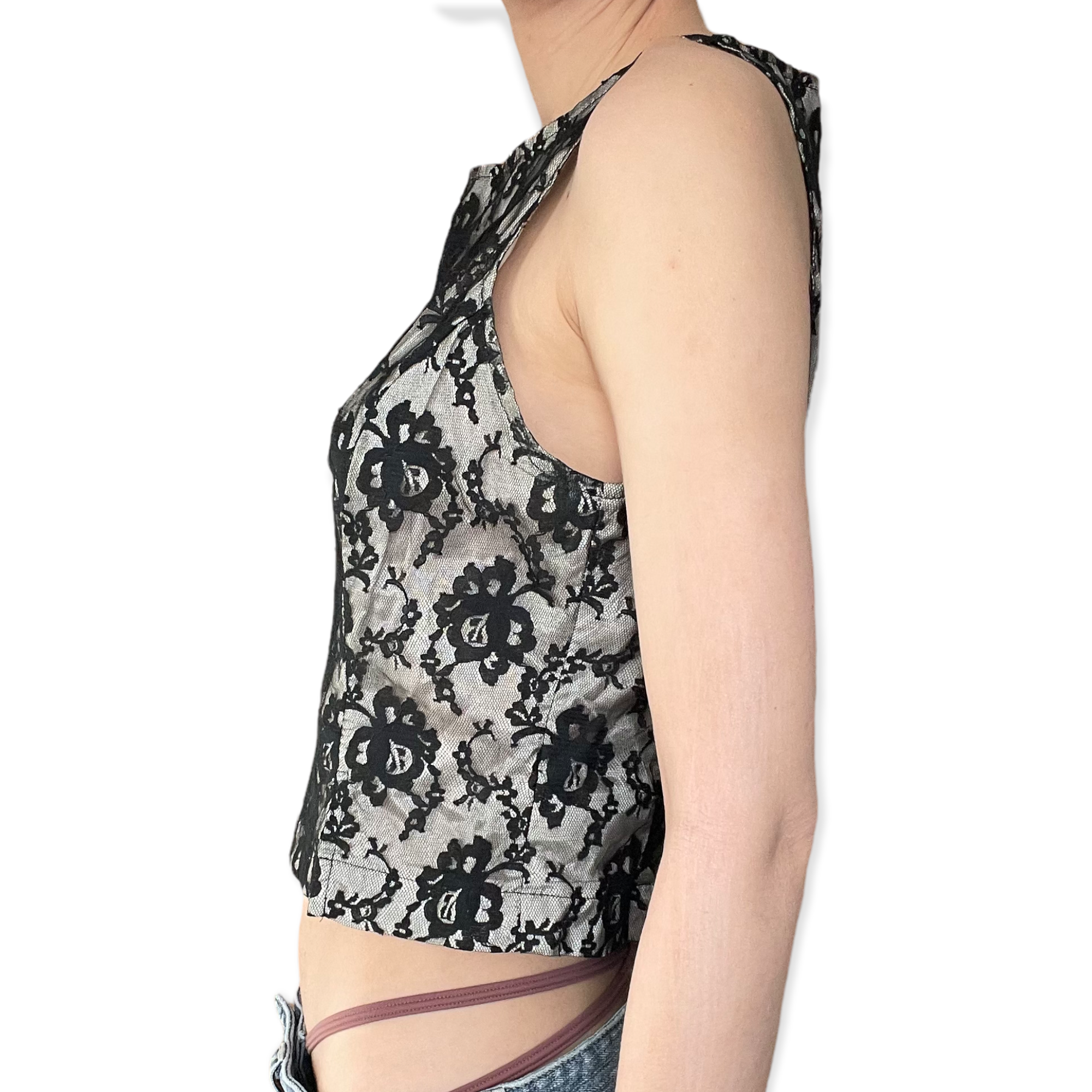 90s lace top