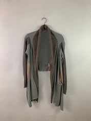 Textured flowy cardigan