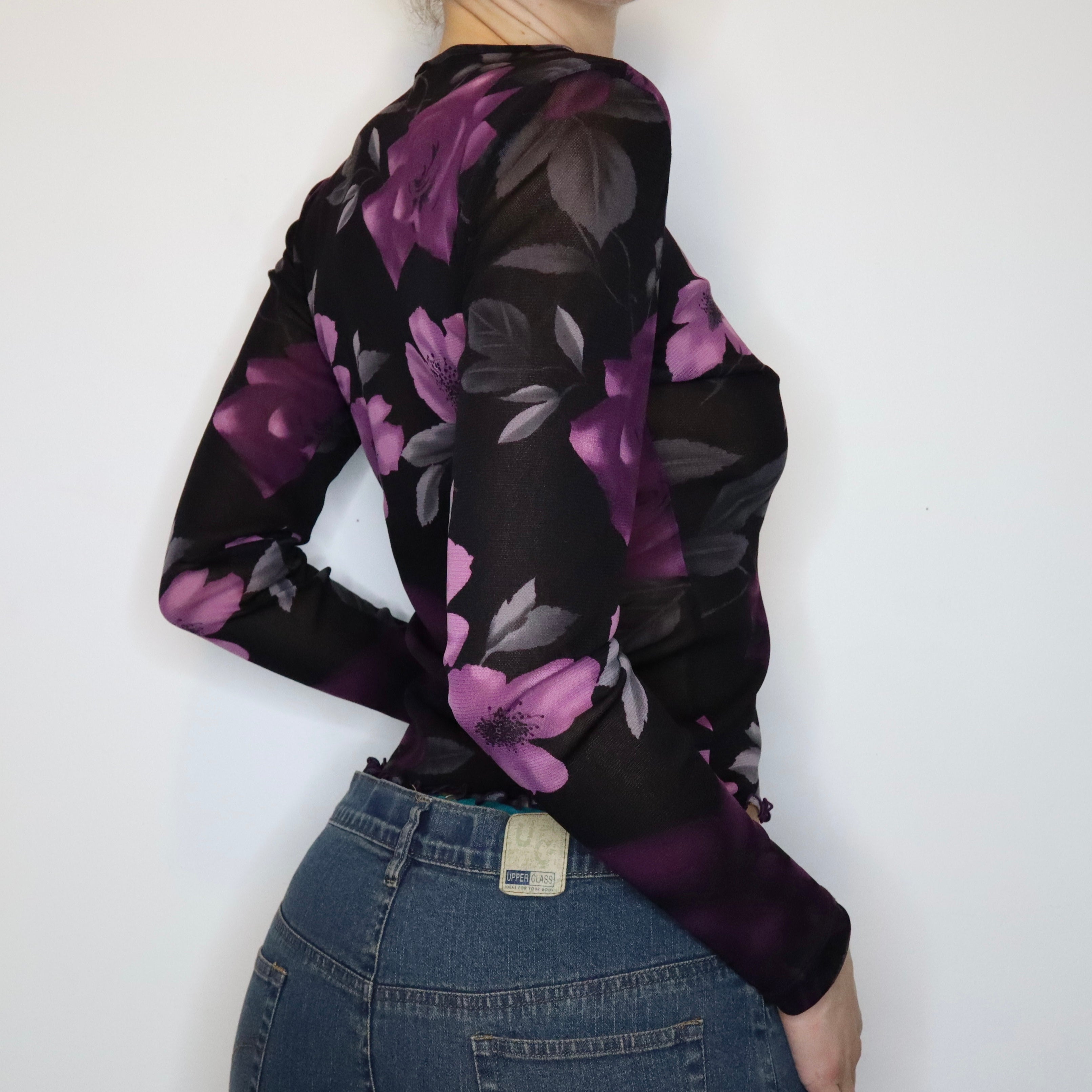 Graphic Mesh Long Sleeve (Medium) 