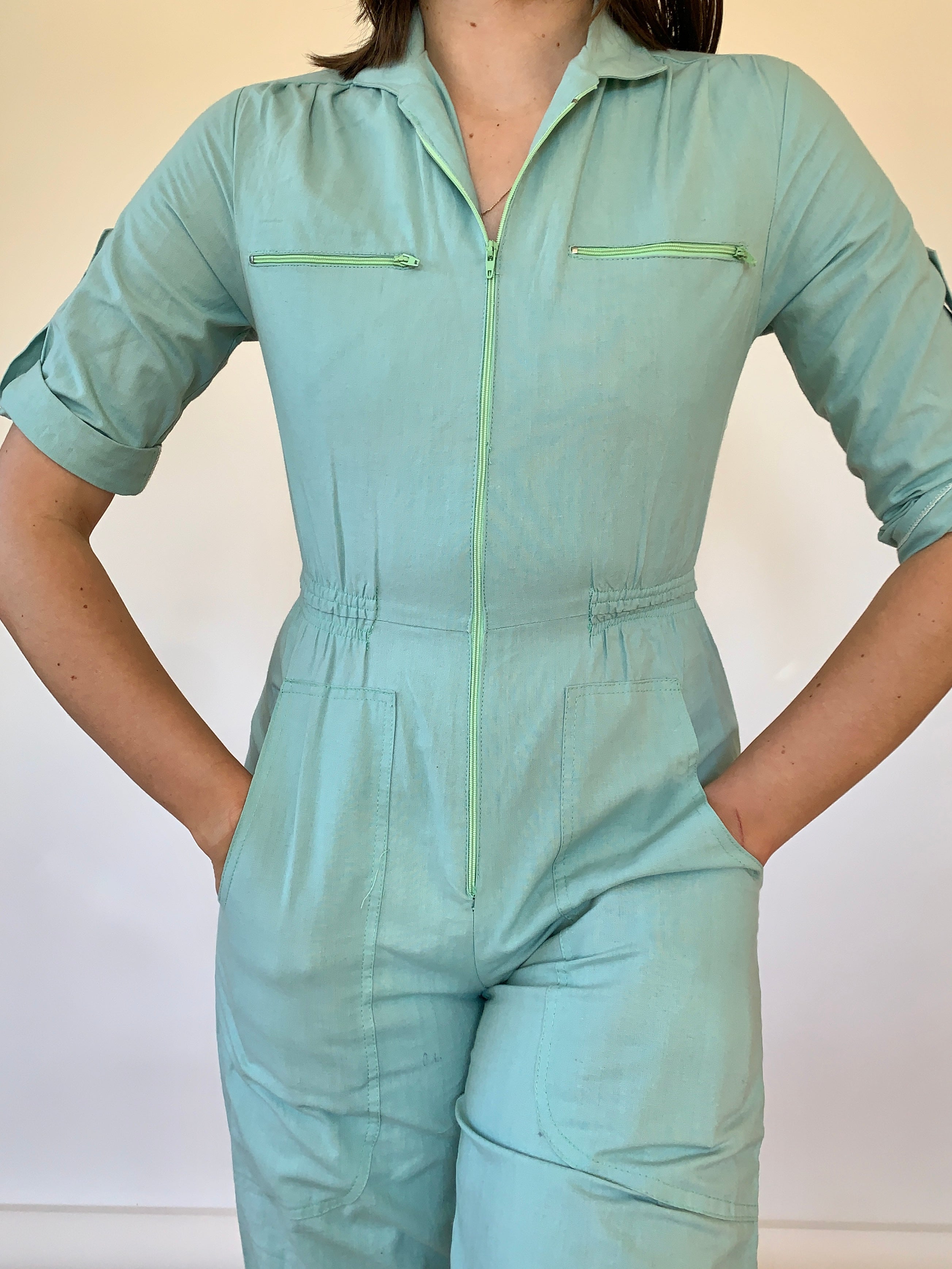 Vintage 1980s Jumpsuit (XXS)