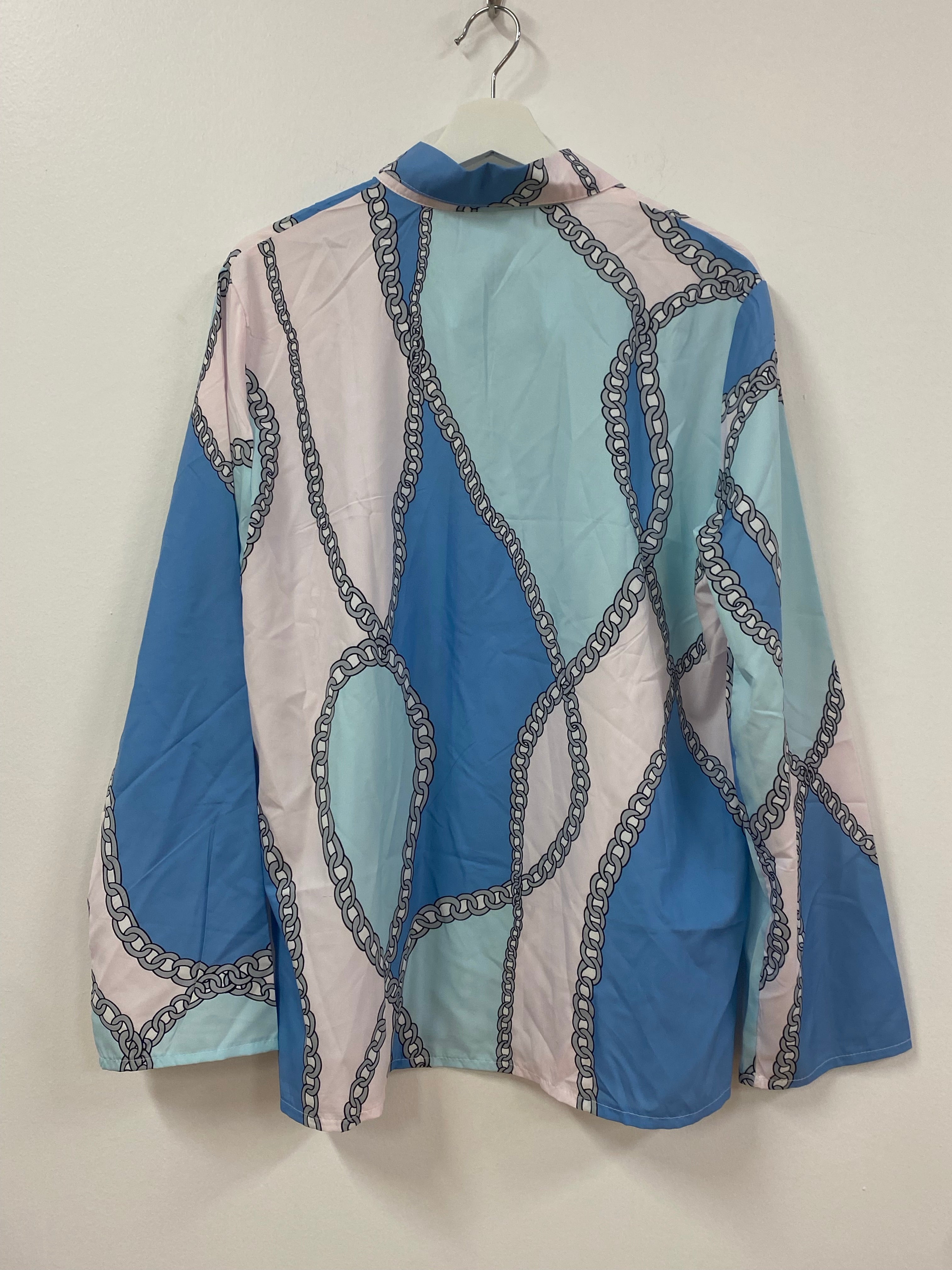 Blue Chain Top