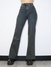 DKNY Overdyed Flare Jeans (Medium) 