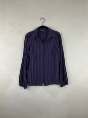 Silver lined button down
