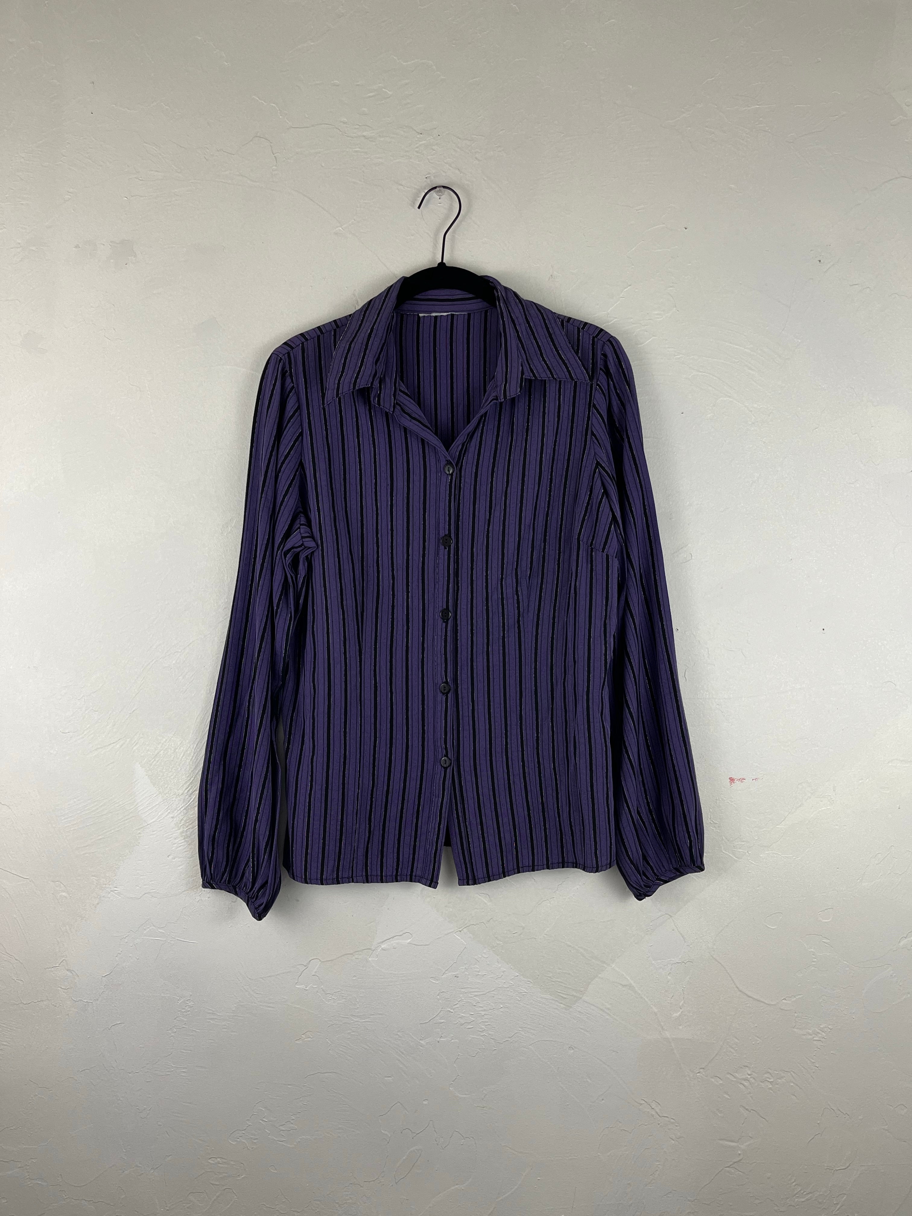 Silver lined button down