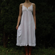 White Babydoll Dress (Medium)