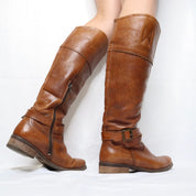 Brown Leather Riding Boots (8.5 US)