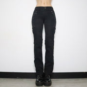 Black Cargo Pants (Small)