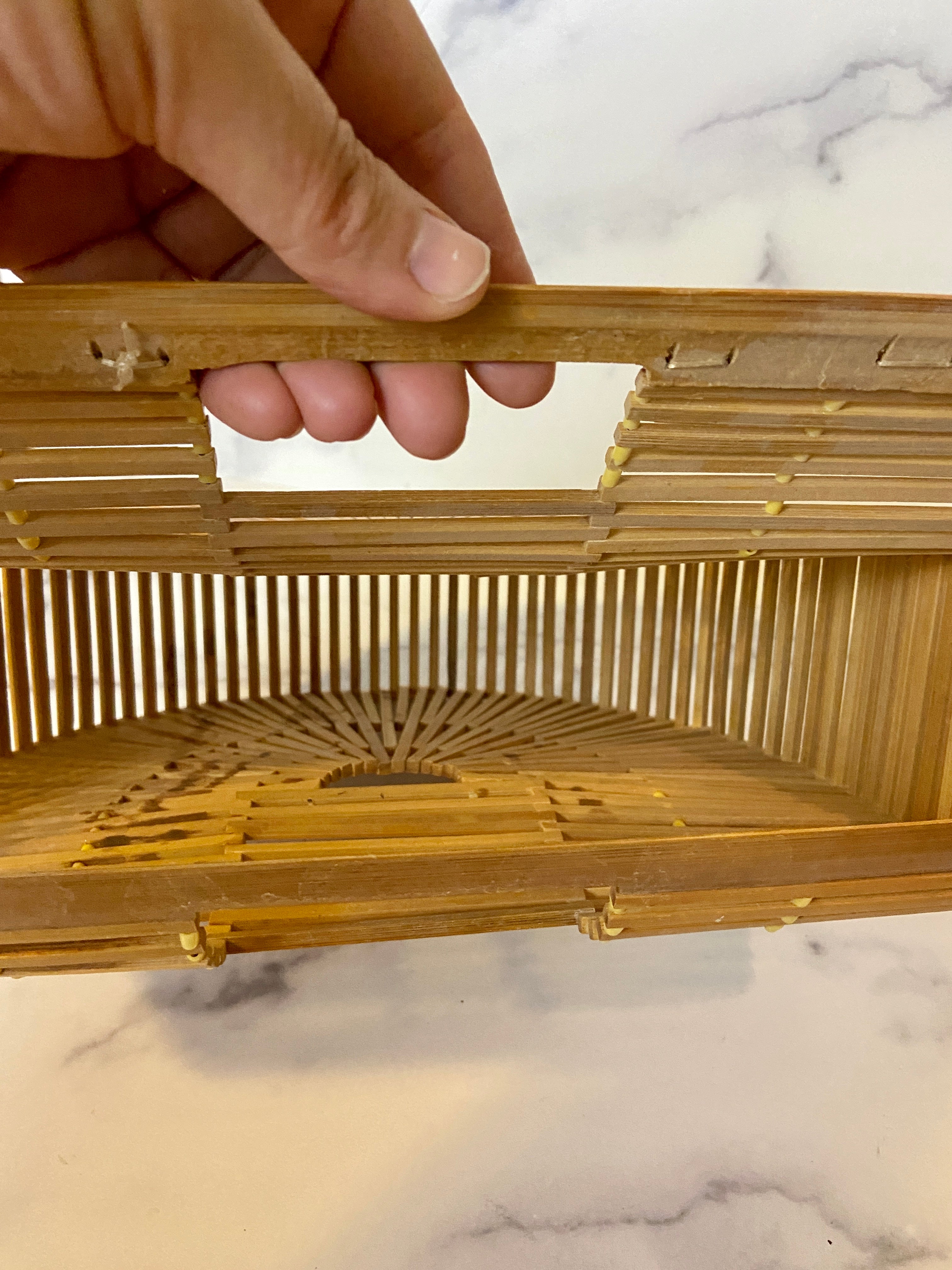 Bamboo purse