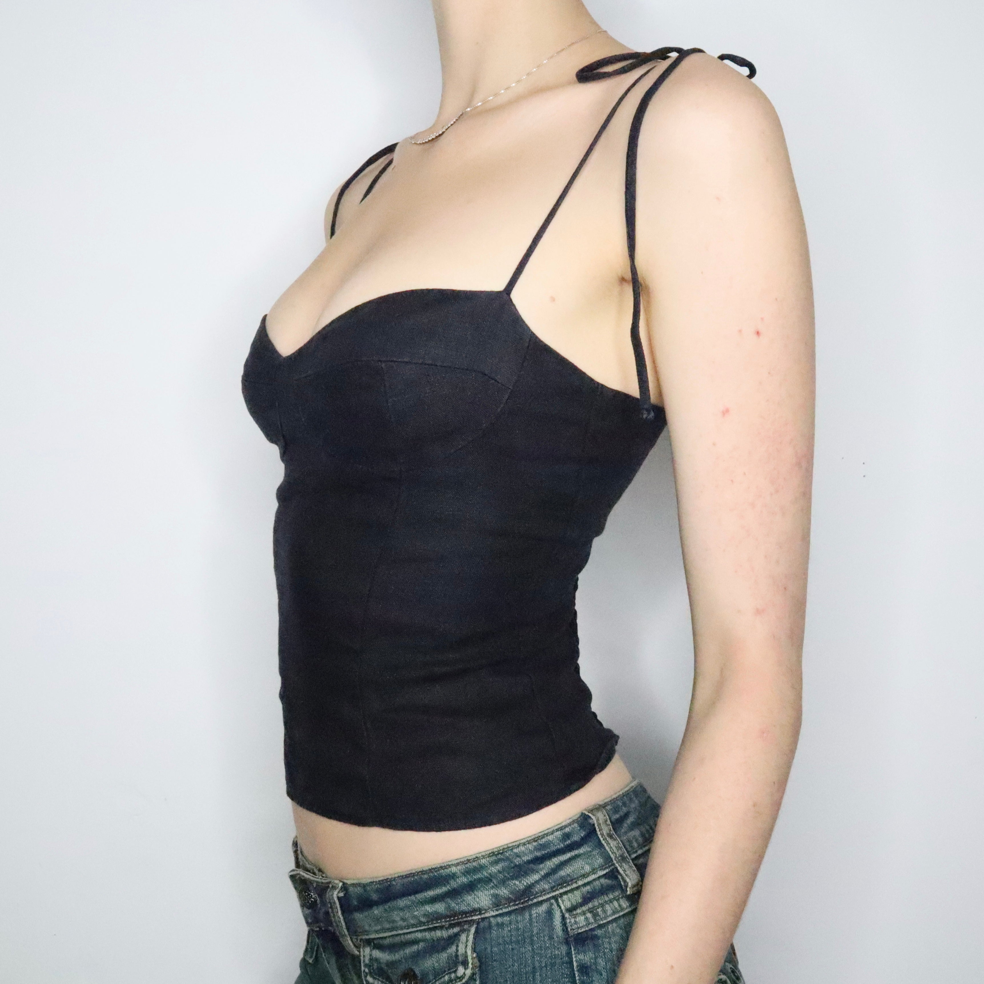 Reformation Black Top (XS)