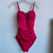 💓 cinched pink swim