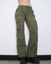 Green Cargo Pants (Small) 