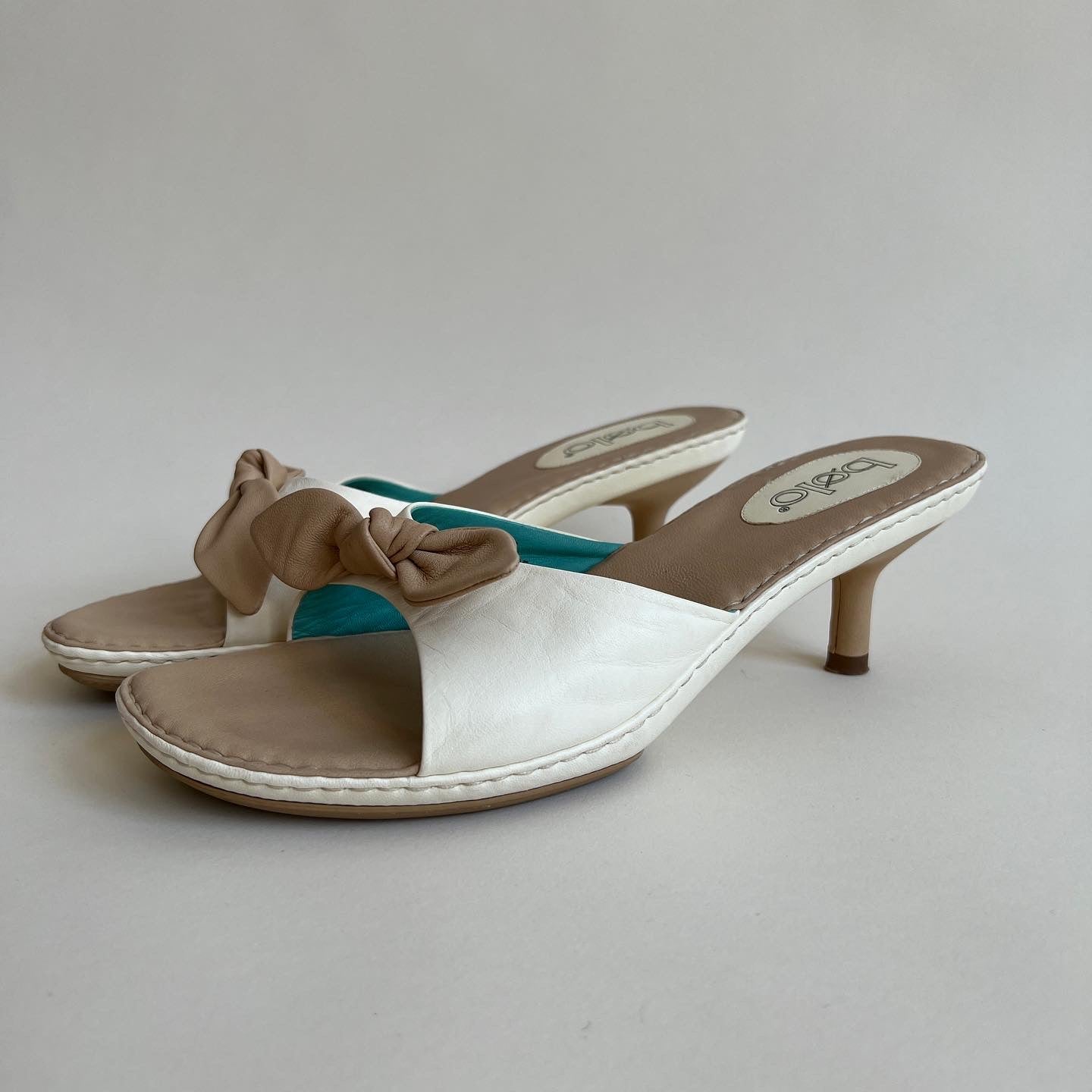 Vintage leather heels sz 9
