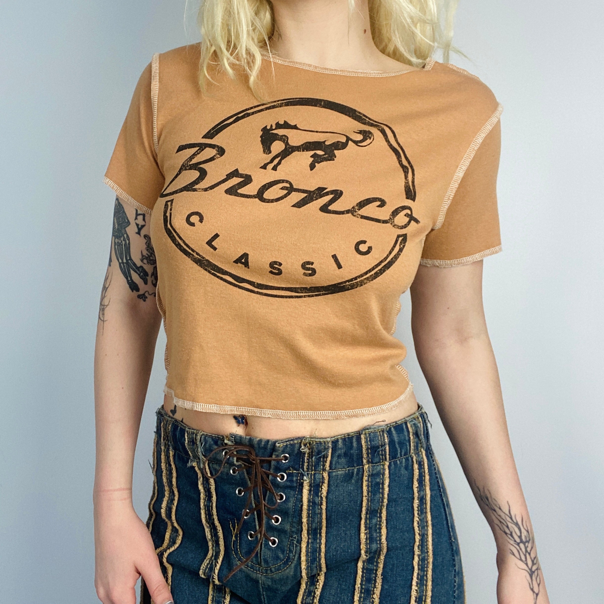 Bronco 70s Style Baby Tee