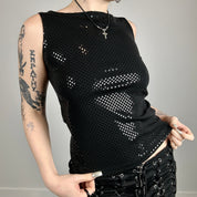 90s Sequin Square Neck Tank