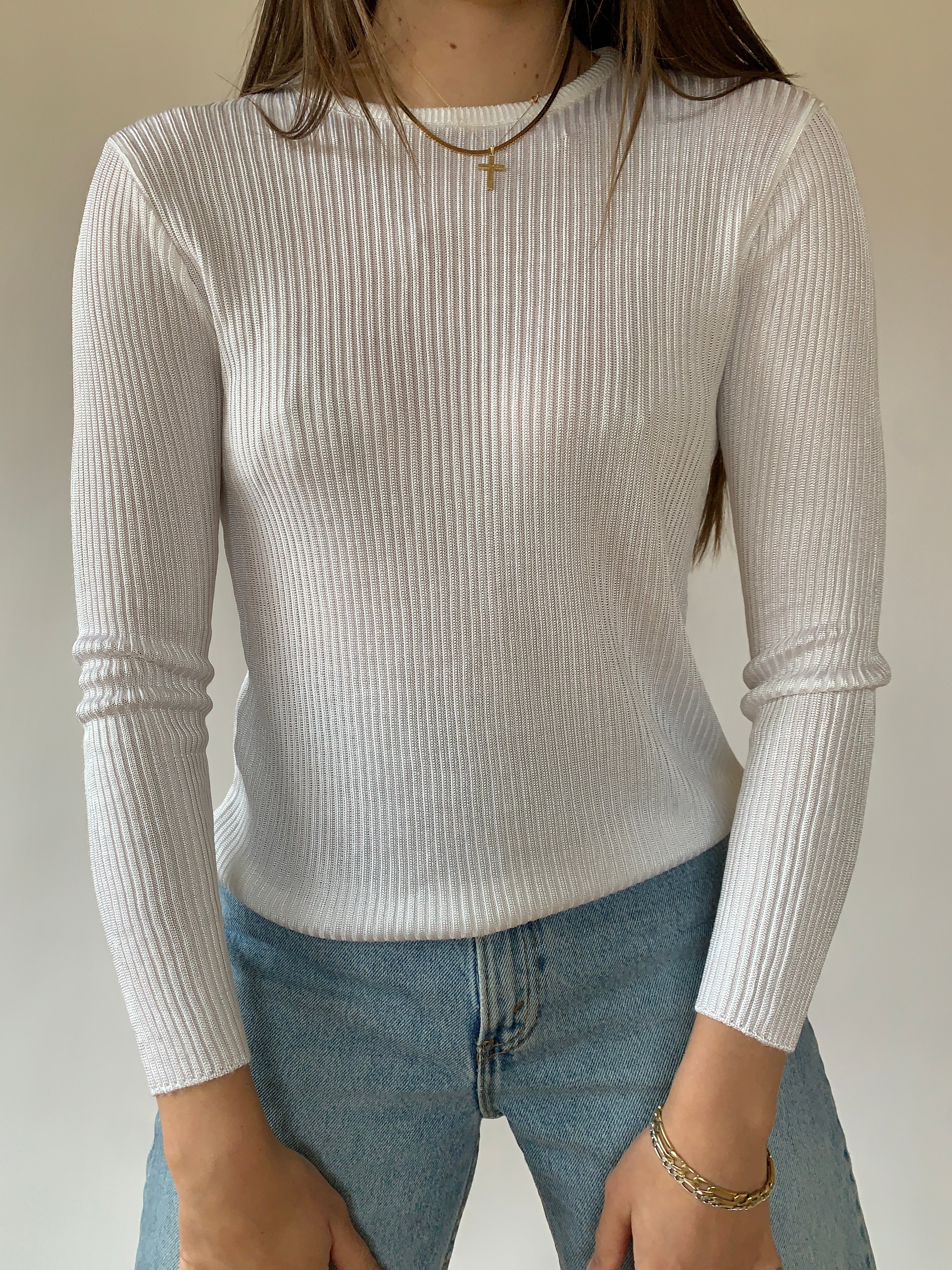 Vintage 1990s Ribbed Longsleeve