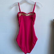 💓 cinched pink swim