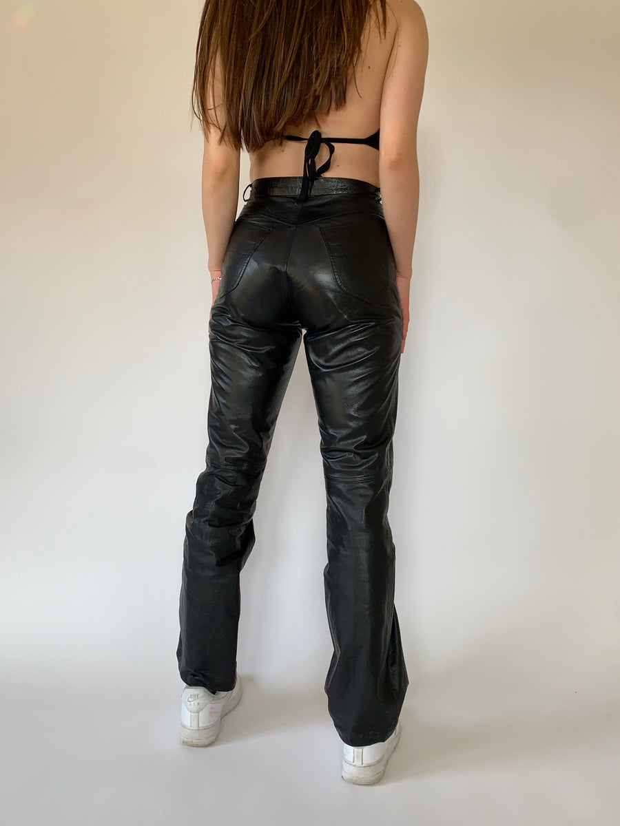 Vintage Leather Pants — Holy Thrift