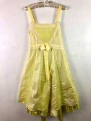 Candy shop yellow midi