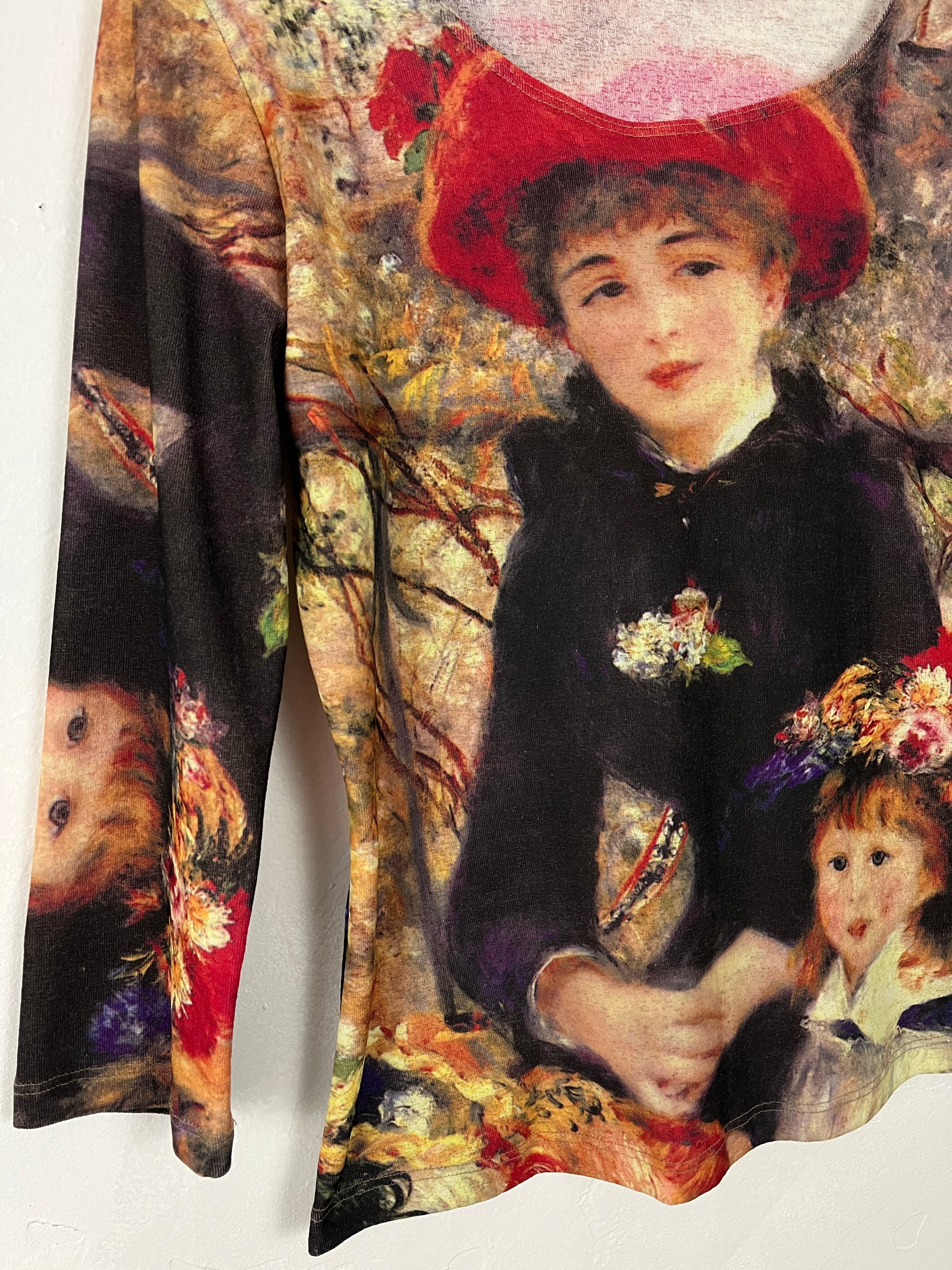 Red beret & flower crown