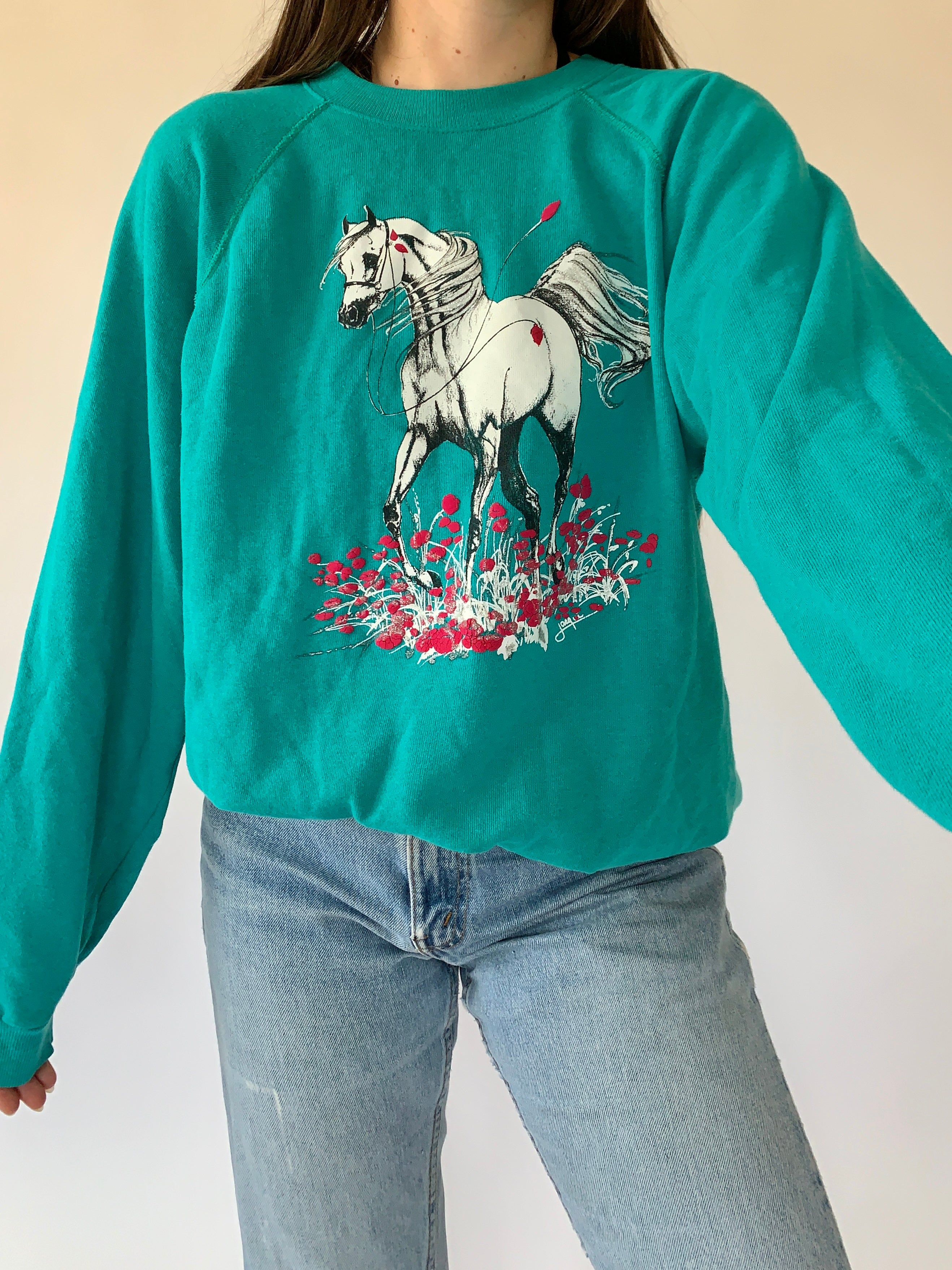 Vintage Horse Crewneck
