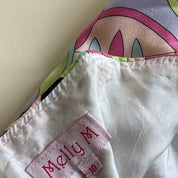 Y2k groovy pastel corset top