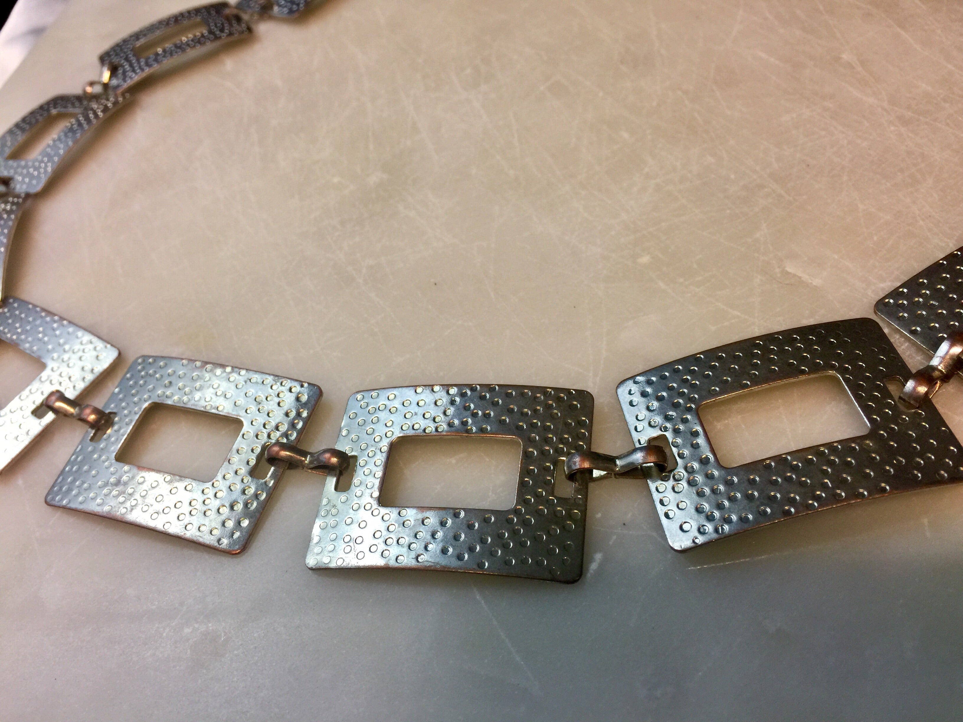 Silver belt