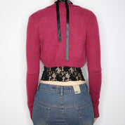 Fuzzy Pink Ballerina Bolero (S-M) 