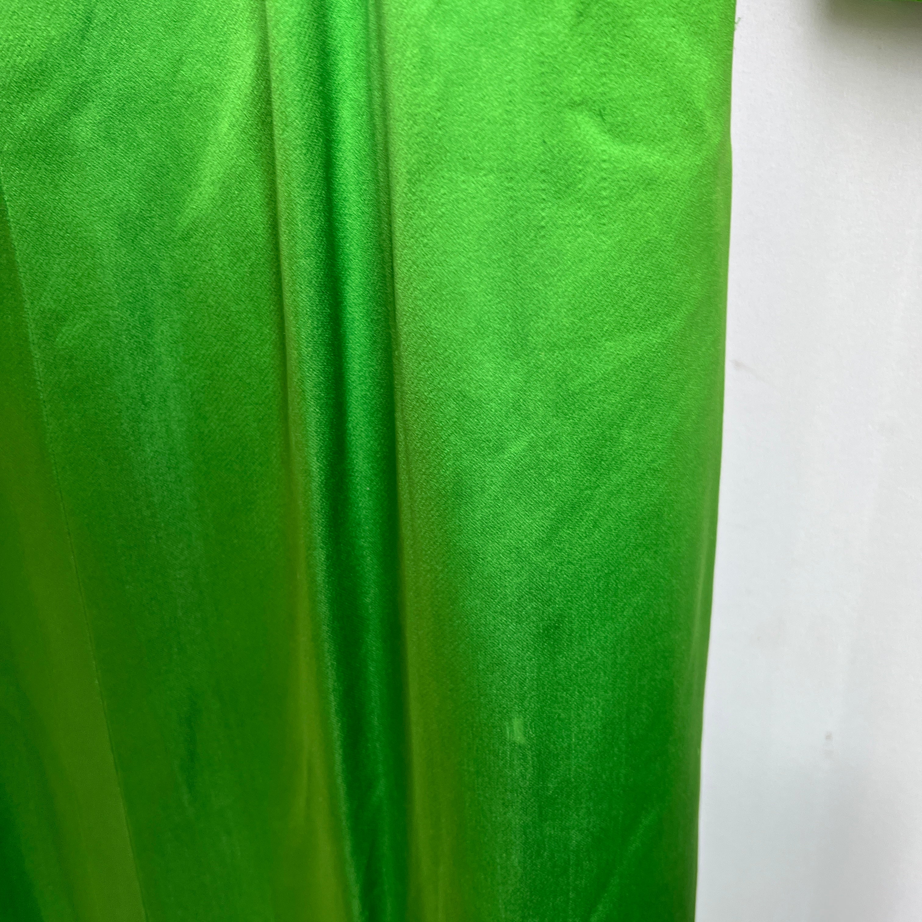 Vintage satin empire dress