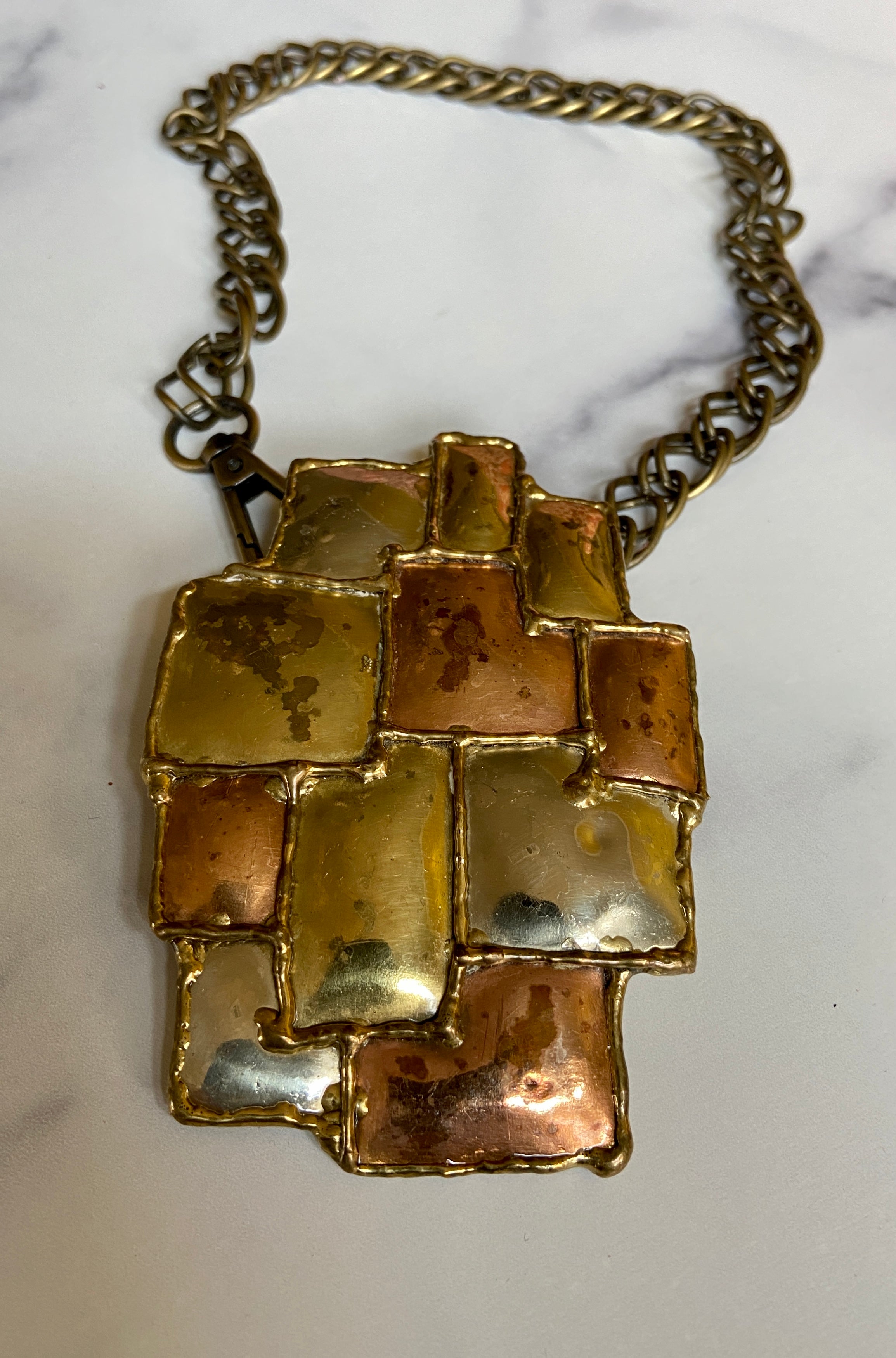 Chunky reworked choker
