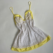 Y2k eyelet cami