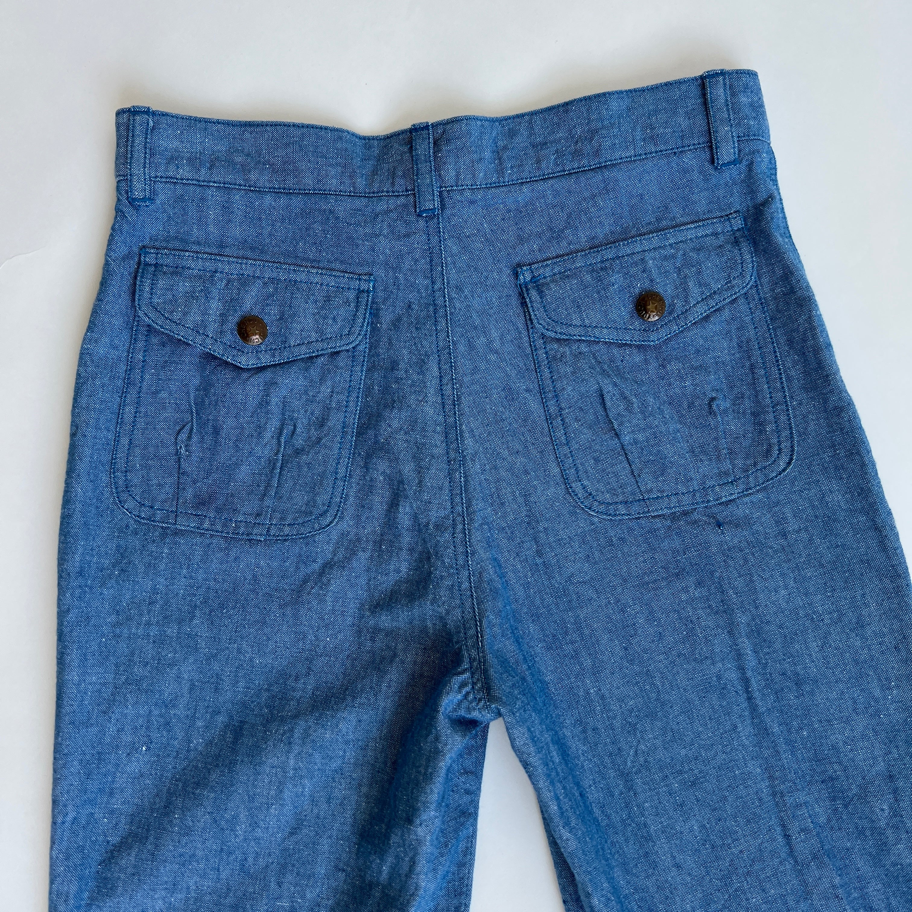 Vintage high waist cargo jeans
