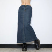 Denim Maxi Skirt (XS/S) 