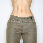 SPORTMAX Khaki Cargo Pants (S) 
