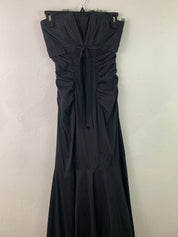 Black Caché curtain dress