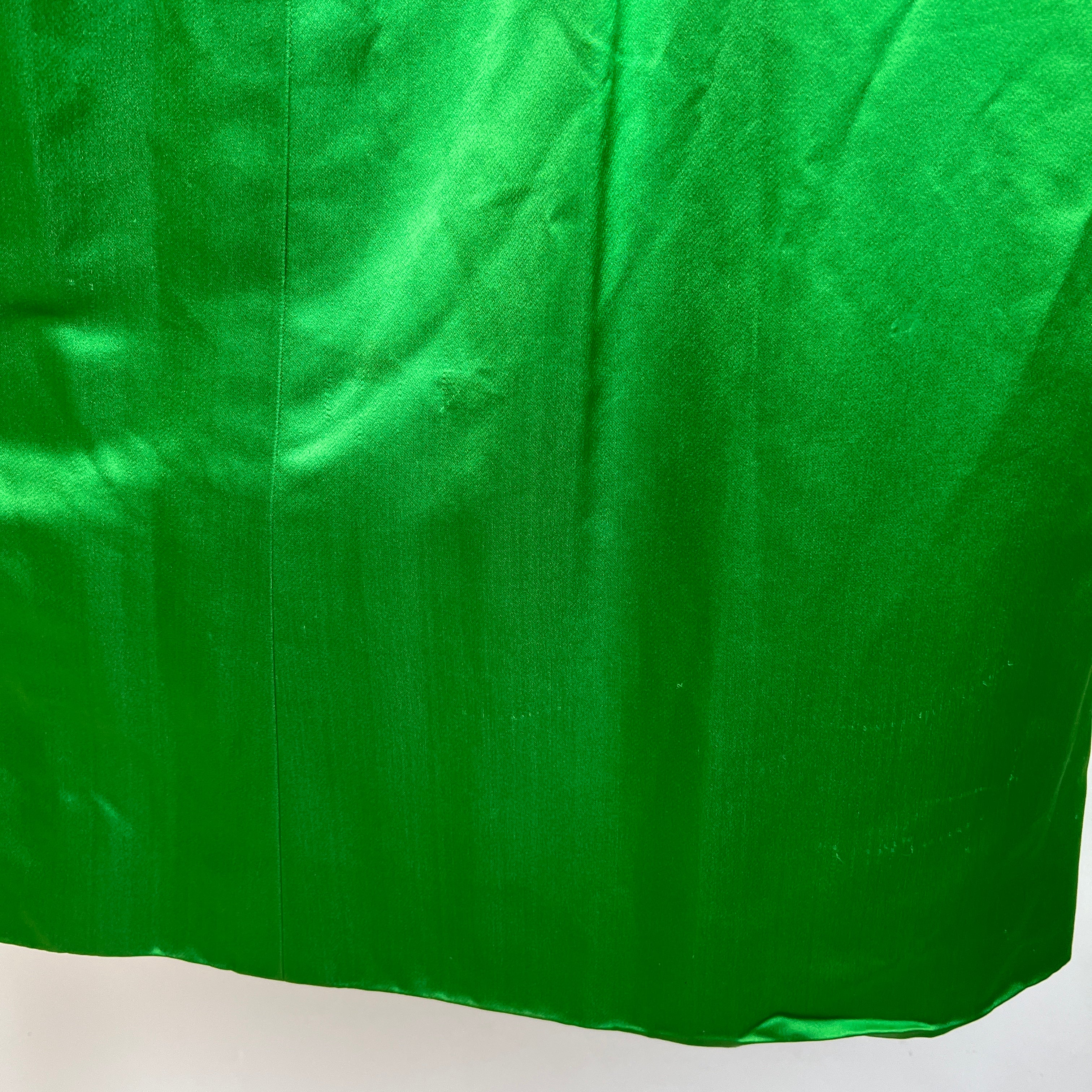 Vintage satin empire dress