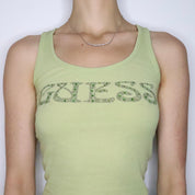 Green Guess Tank Top (Small)