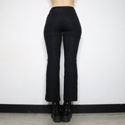 Bebe Black Flare Pants (XS-S)