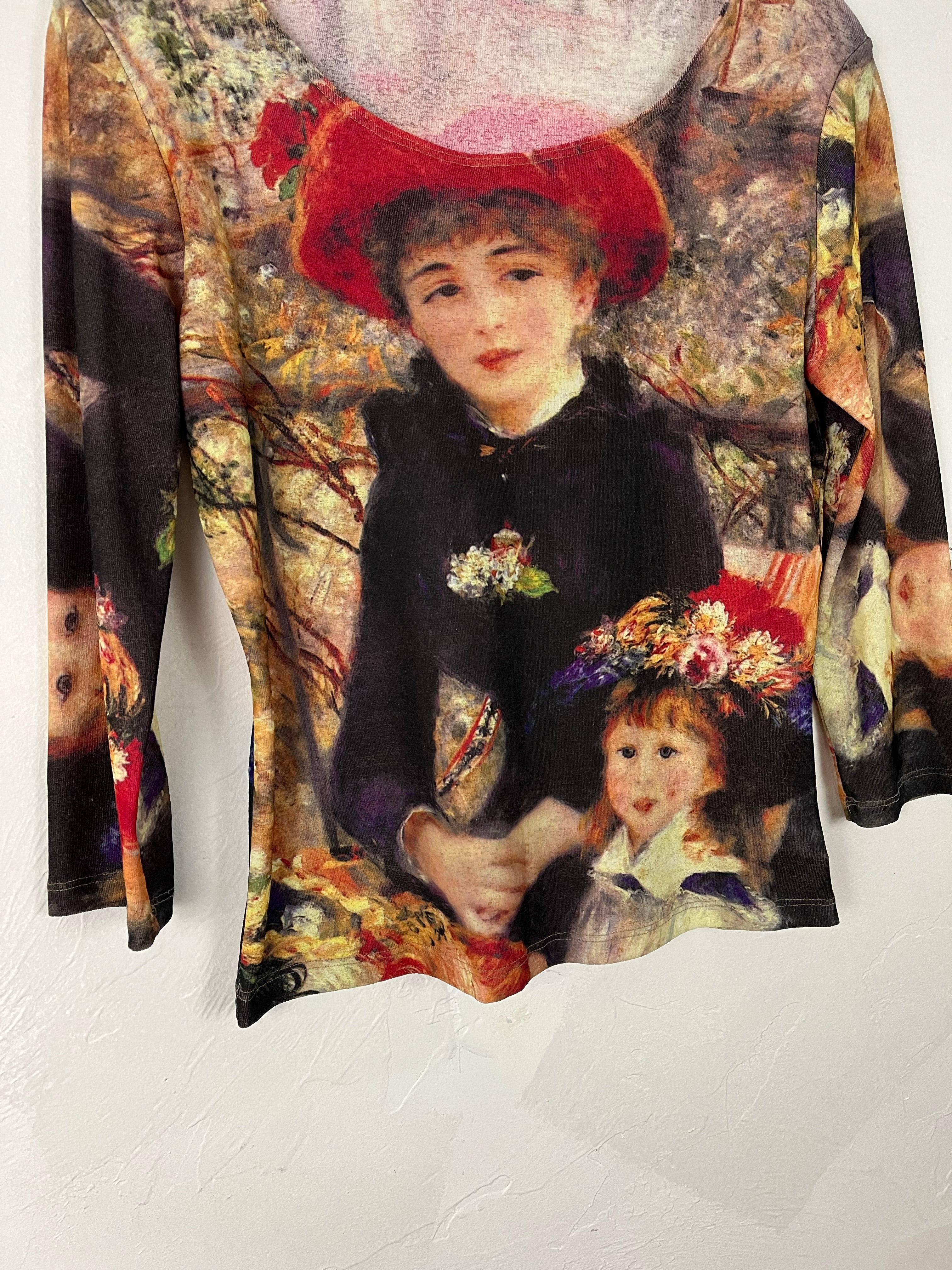 Red beret & flower crown