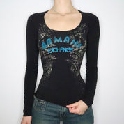 Armani Graphic Long Sleeve Top (XS-S)