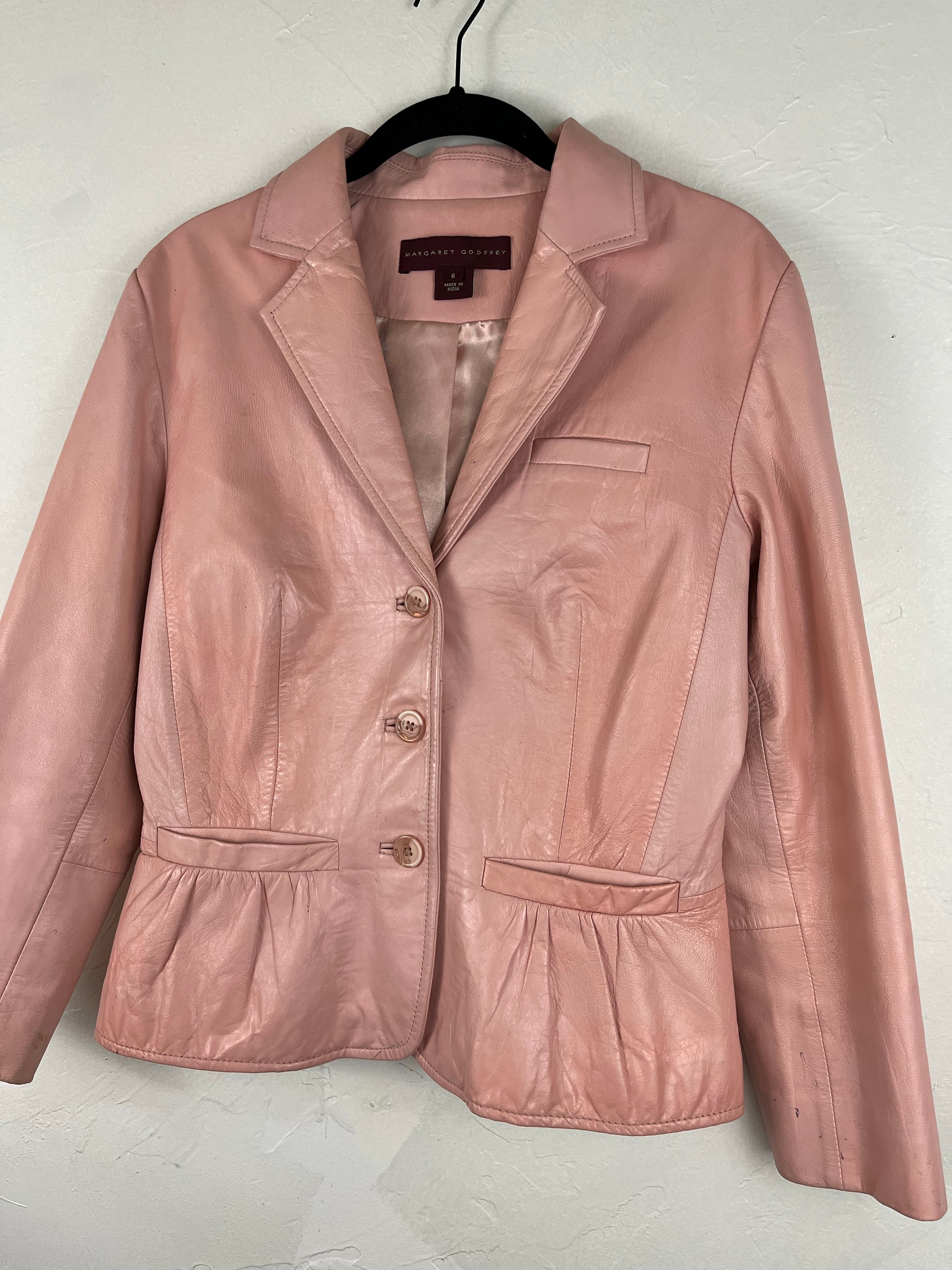 Pink lady leather
