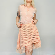 Vintage Knit Poncho
