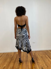 Zebra skirt