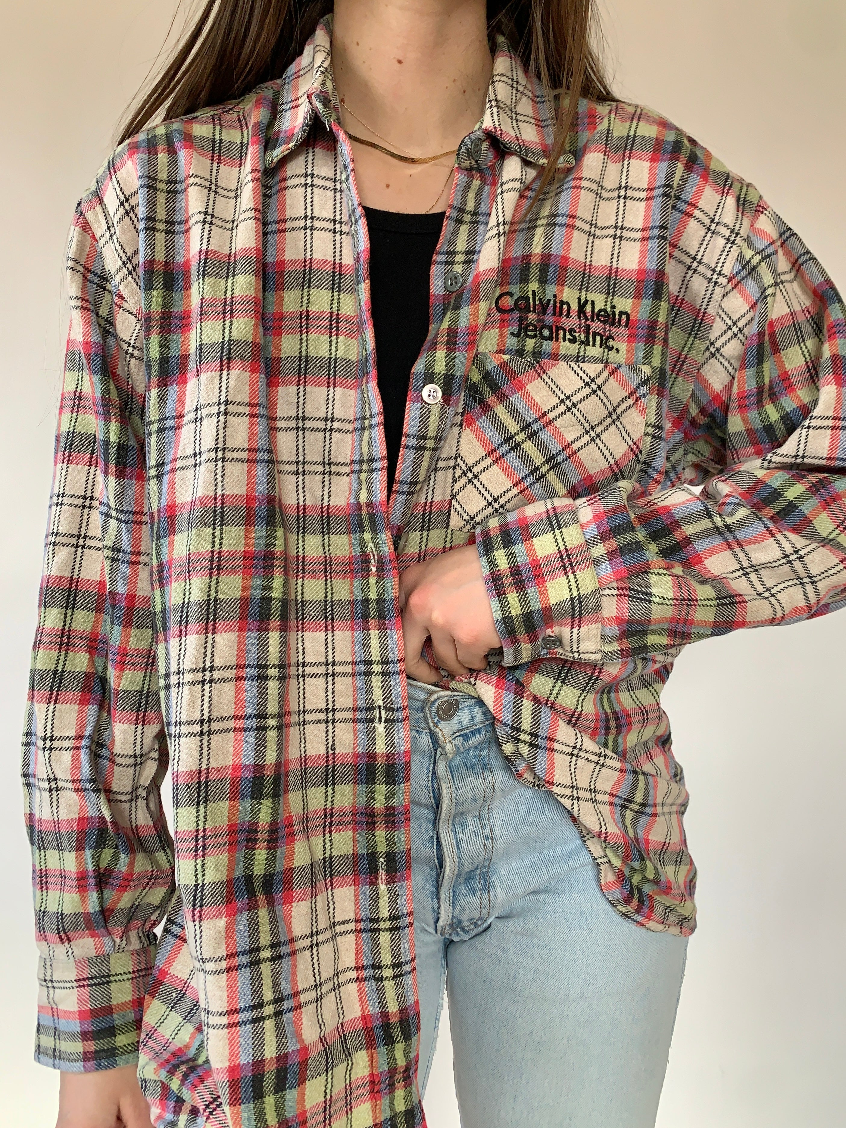 Vintage Calvin Klein Flannel